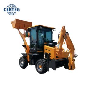 4WD Backhoe Loader for Sale | CTB08-12 | 2.8 Ton Compact