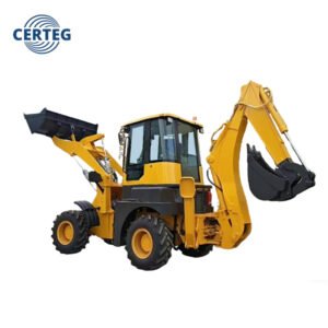 8 Ton Backhoe Loader for Sale | CERTEG CTB40-28 Heavy-Duty