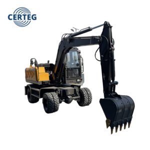 CT75W 7.5 Ton Wheeled Excavator | High-Efficiency Mobile Digger