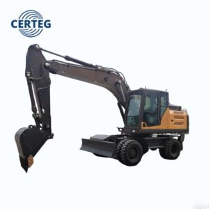 CT180W 18 Ton High-Performance Mobile Wheel Digger by CERTEG