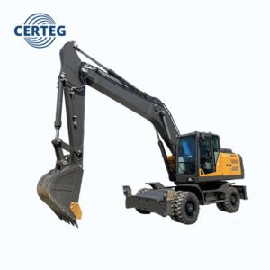 CERTEG CT215W 21.5T Wheel Excavator: The Master of Infrastructure